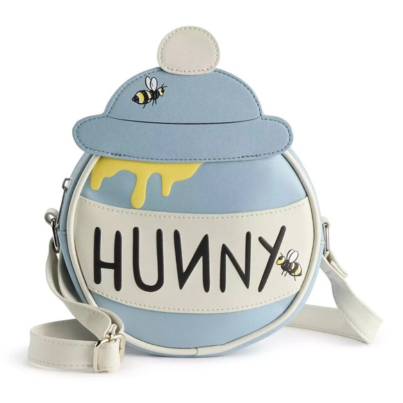 Disney Winnie the Pooh Hunny Pot Canteen Crossbody Bag. NWT - Picture 1 of 4
